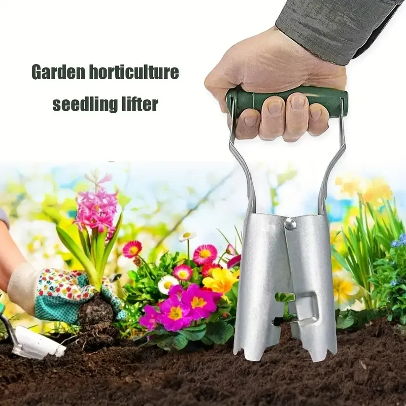 Agricultural Seedling Tube Transplanter Garden Handheld Planting Machine Parts Flower Transplanting Extractor Tool Lawn mowing