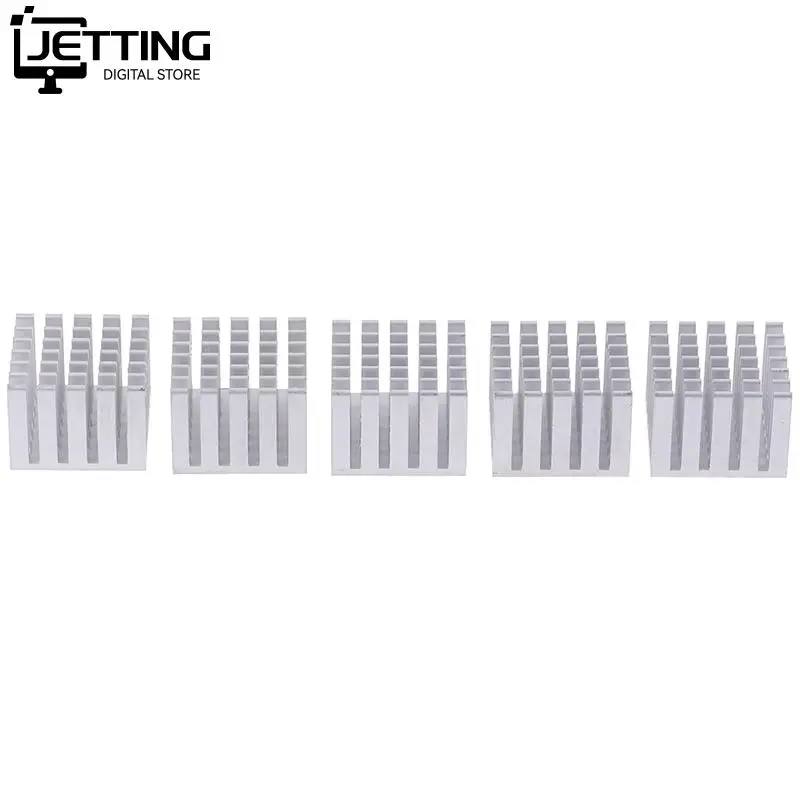 Acessórios de Resfriamento 20x20x10 mm Peças Faça Você Mesmo Dissipador de Calor Chip Gpu Dissipador de Calor de Alumínio - Imagem 3