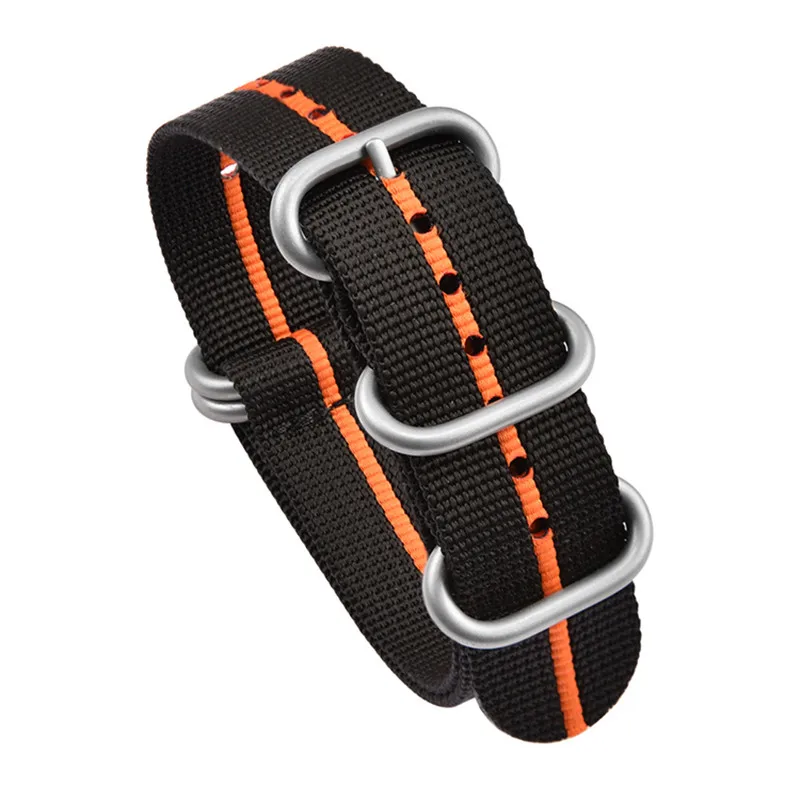 Men's Sport Waterproof Nylon Watchband, 20mm/22mm