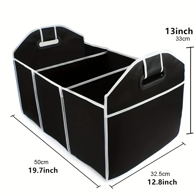 1pcCar back-up storage box car interior accessories folding storage box, car non-woven fabric storage box 3
