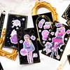 12pcs/lot Memo Pads Material Paper Sparkling Star Junk Journal Scrapbooking paper Cards Background Decoration Paper stationery 4