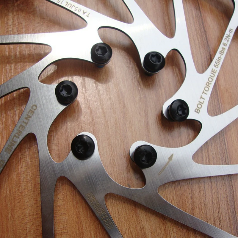 MTB 자전거 디스크 브레이크 로터, 스테인리스 스틸, 로드 유압 브레이크, 160mm, 180mm, 203mm