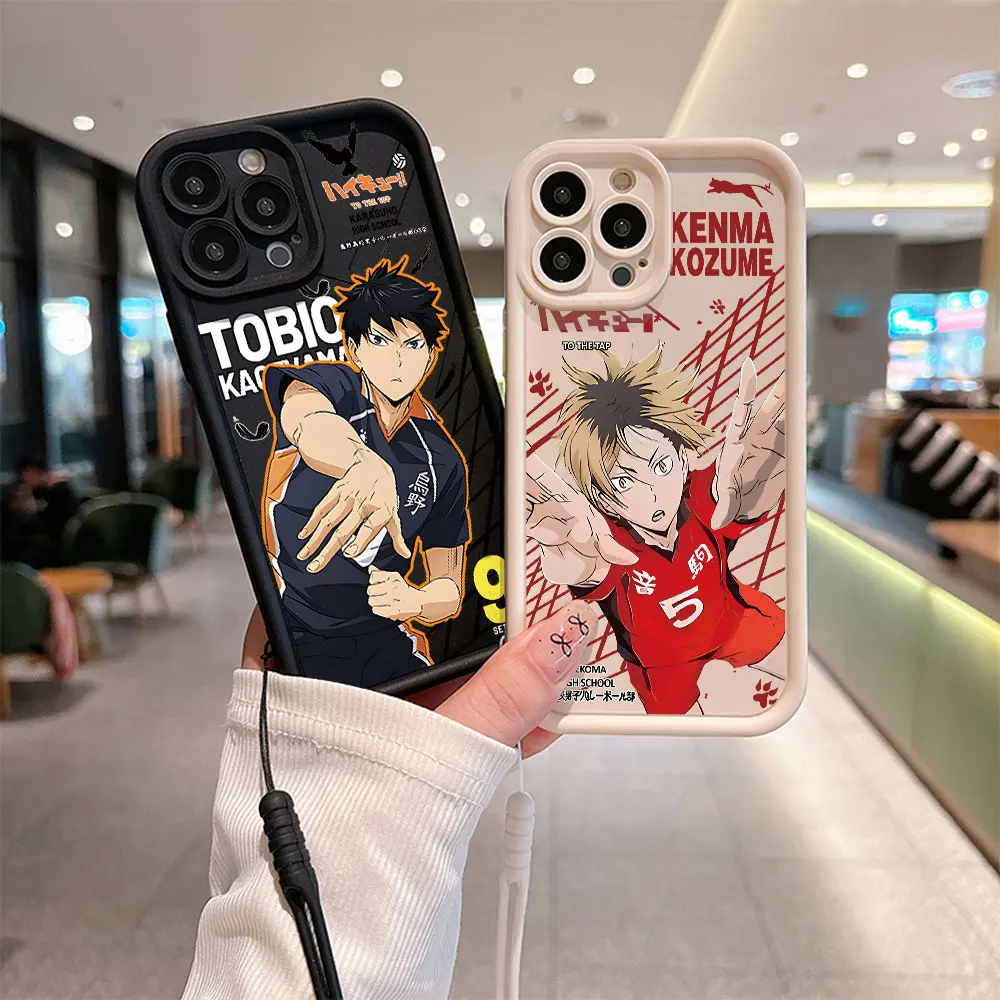 Anime Shoyo Hinata Haikyuu Phone Case for IPhone 16 15 14 13 12 11