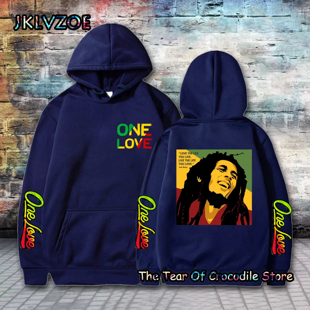 Sudadera con capucha de BoB Marley para hombre y mujer, ropa de calle con estampado de moda, jersey de abrigo para trotar, ropa acogedora Unisex, Otoño e - AliExpress