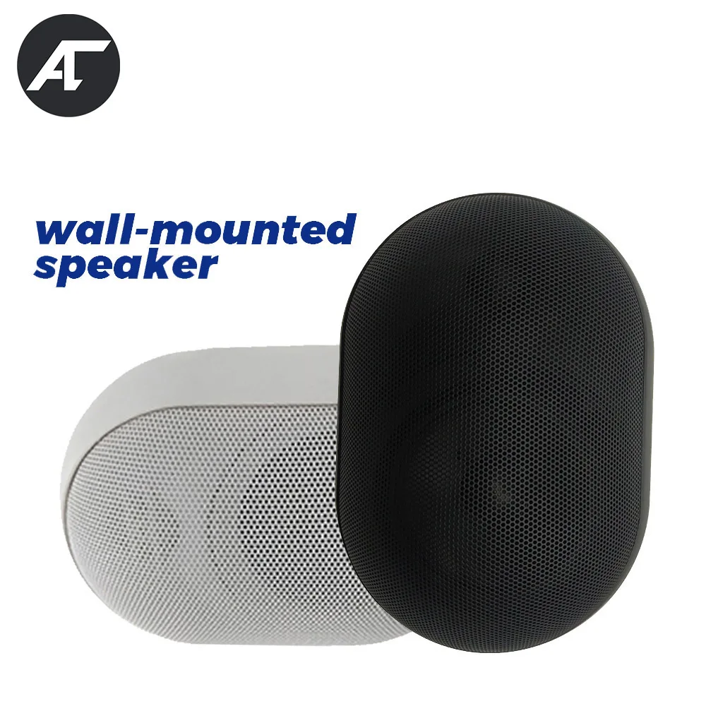 

Public Broadcast System Wall-Mount Speaker 30W Powerful Fashion 5 inch Stereo Loudspeaker For Kitchen Bedroom Bathroom Office