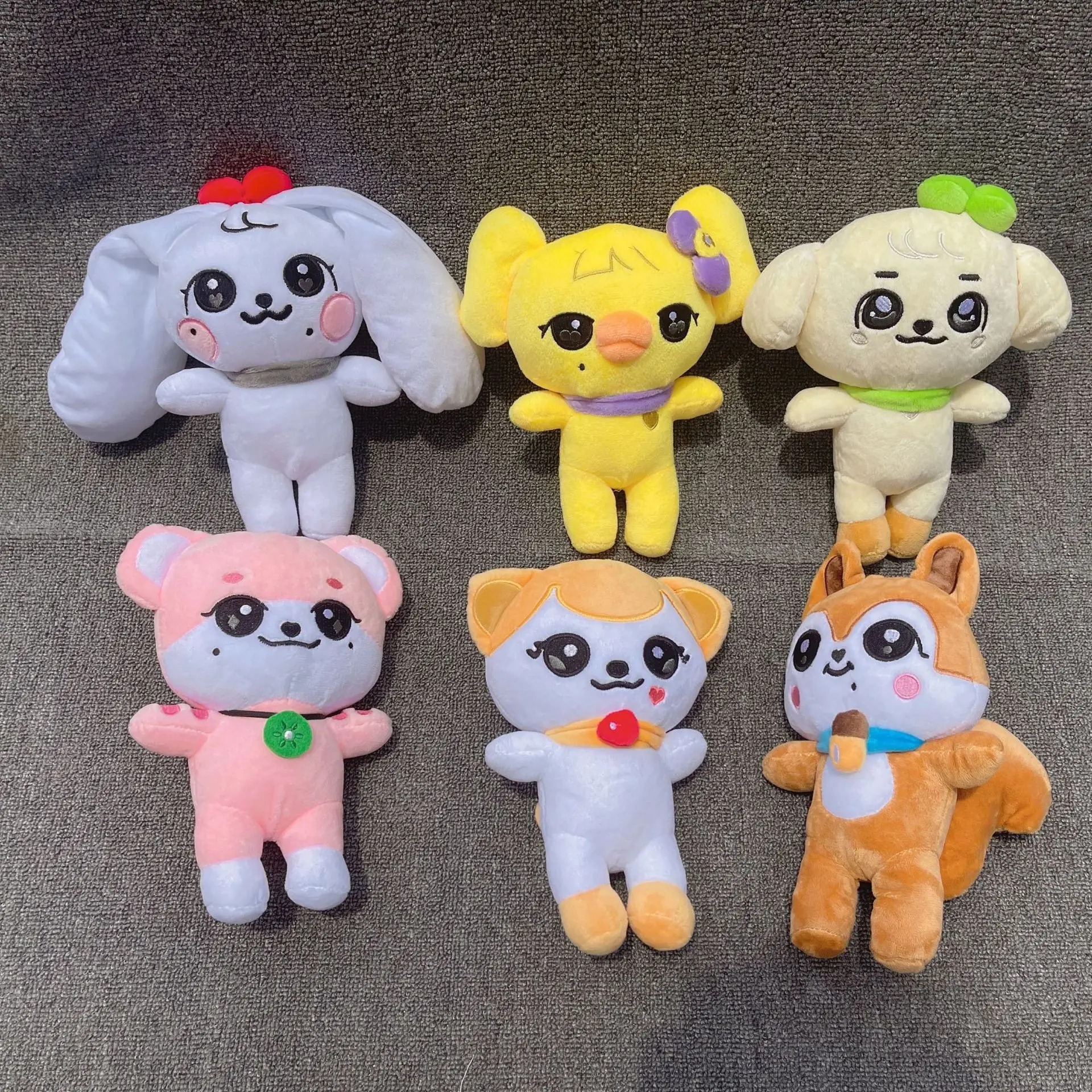 Kpop IVE Cherry Plush Kawaii Cartoon Jang Won Young Plushies