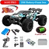 SCY 1:16 70KM/H Super Brushless 50KM/H Brushed RC Car 4x4 Off Road Remote Control High Speed Drift Racing Truck Toy Kids Adults 1