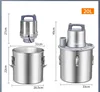 220V Commercial Electric Meat Grinder Machine 16L/20L Available Stainless Steel Food Meat Vegetables Stuffing Grinding Machine 4