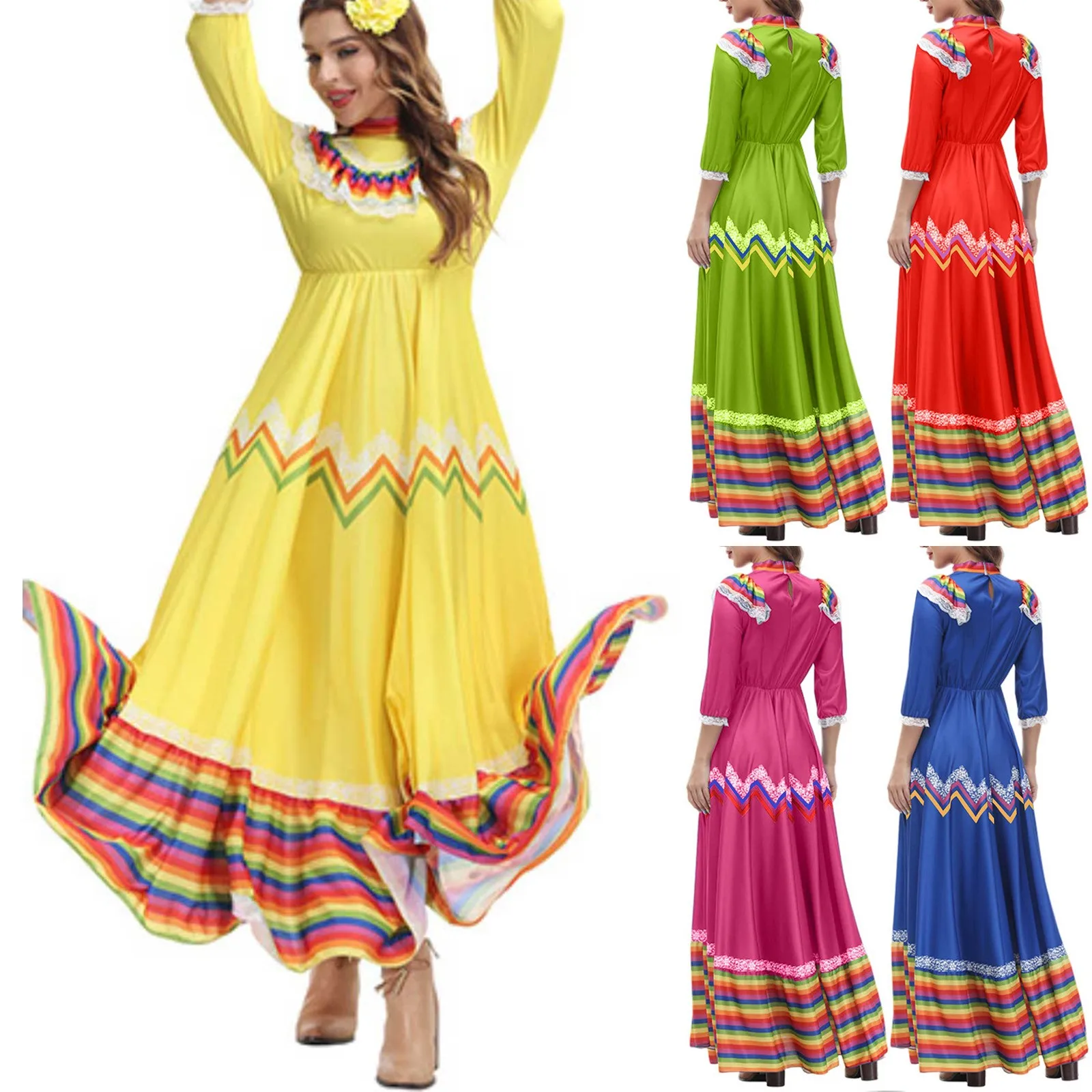 Cross Grouping Net Celebration Maxi Dress main image 1