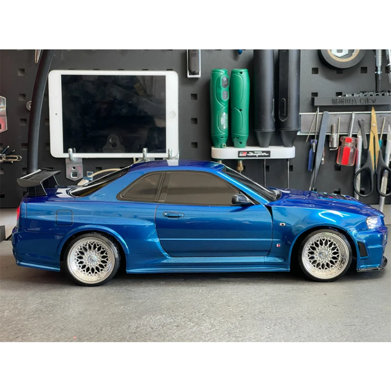 タミヤ 1/10 ドリフト ラジコンカー TT02 日産 GT-R R34 プロ