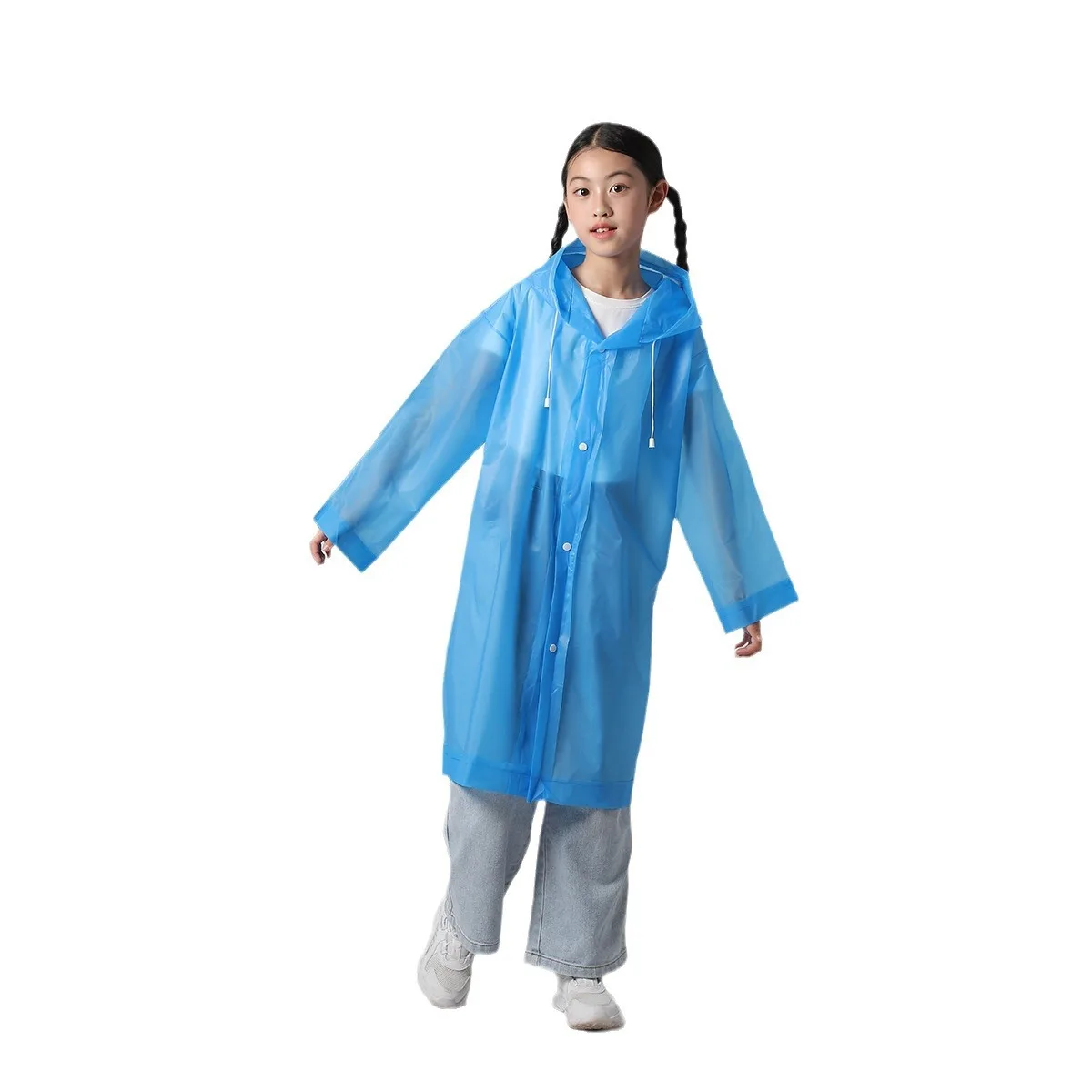 Raincoat Poncho Adult Waterproof Travel Reusable