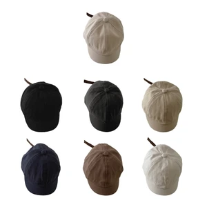 Cotton Baseball Caps Solid Color Hat & Practical Hat for Baby & Toddlers