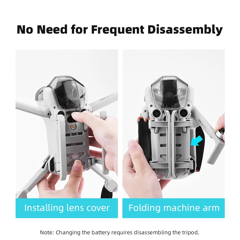 รูปสินค้า ขาจอดโดรน DJI Mini 4 Pro น้ำหนักเบา แข็งแรง