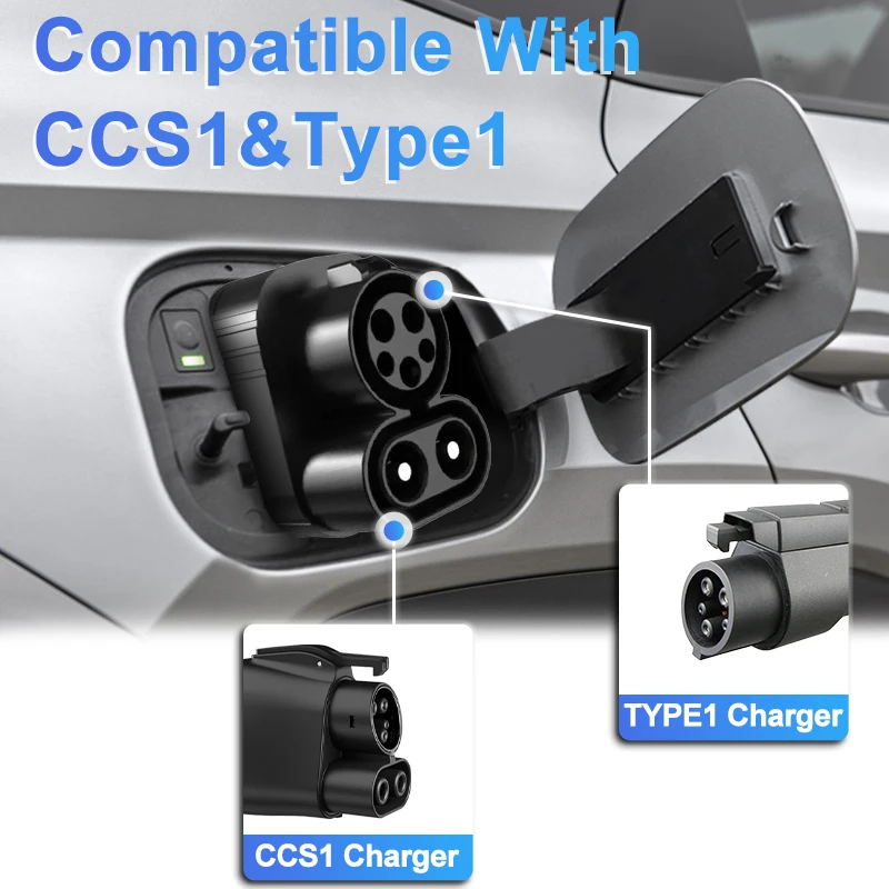 XIMA 250kw MAX CCS1 to CCS2 EV electric vehicle charger DC 1000V 400A fast EV charging adapter support Type1 to Type2