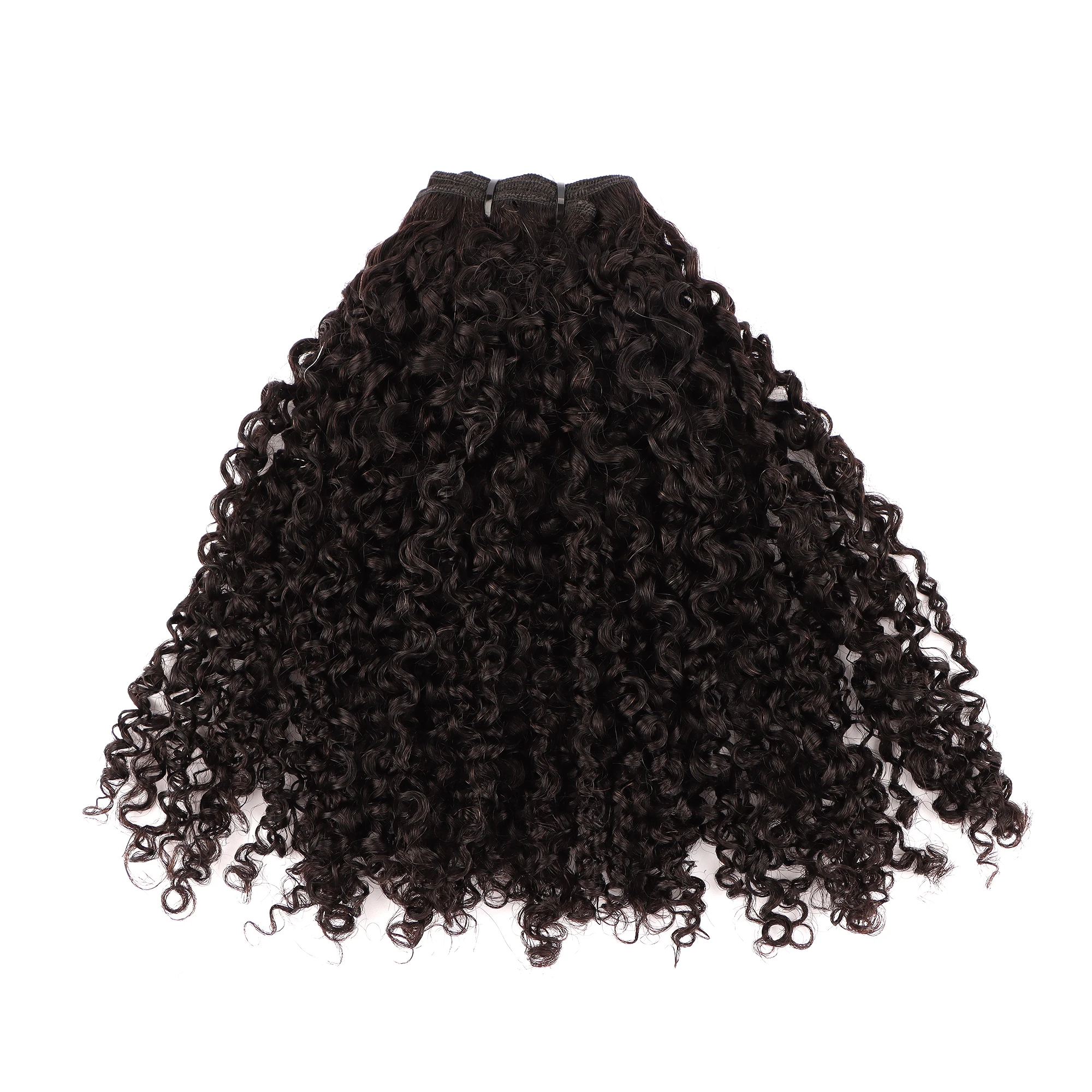 AHVAST pixie curly hair bundles deep wave 100g human hair weft for boho braiding