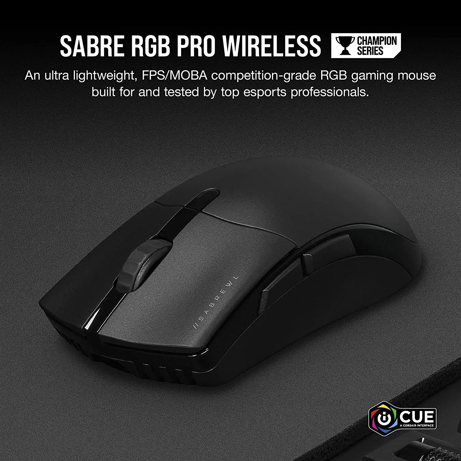 Corsair Sabre Rgb Pro Wireless Series, Fps/moba Wireless Gaming Mouse, Black - Mouse AliExpress