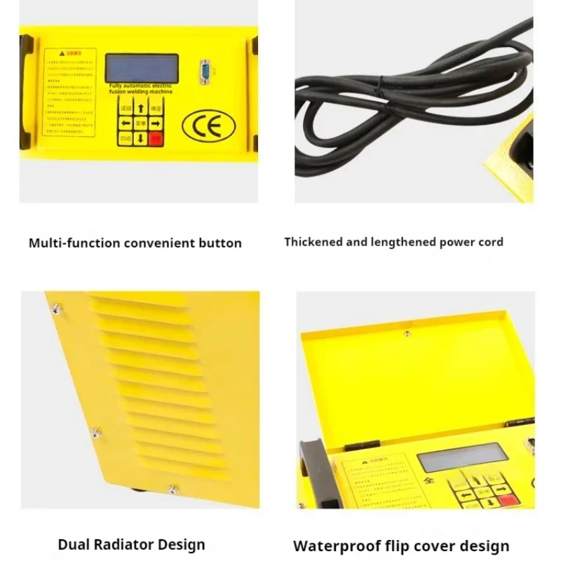 Fully Automatic Inverter Electric Fusion Welding Machine Hot Fusion Welding Machine Gas Pipe Wire Mesh Skeleton Pipe Welding Mac 3
