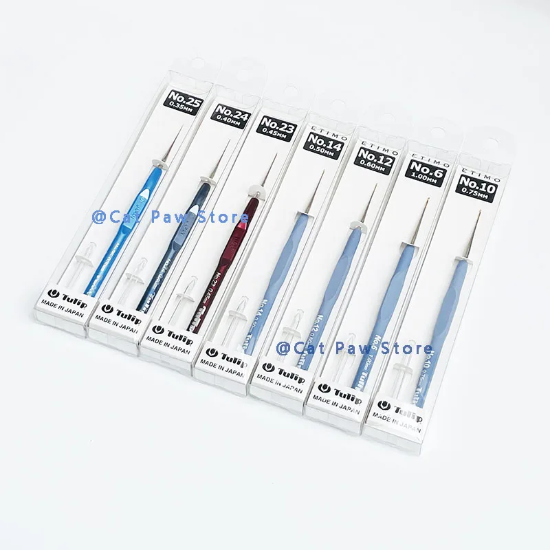 Original Tulip Crochet Hook Needle Embroidery Needles Diy Knitting Hook Crochet Accessories Tool 1Piece