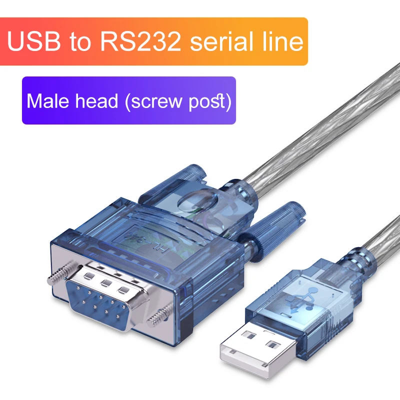 ตัวเลือกสินค้า สาย USB to RS232 แปลงสัญญาณสำหรับอุปกรณ์อิเล็กทรอนิกส์