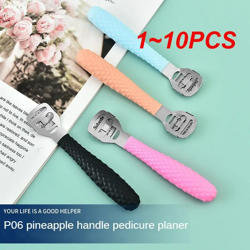 

1-10 шт., ручка для педикюра из нержавеющей стали