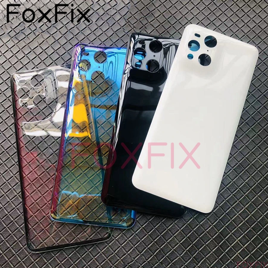Crystal-Clear Glass Back Cover Replacement with Adhesive Sticker