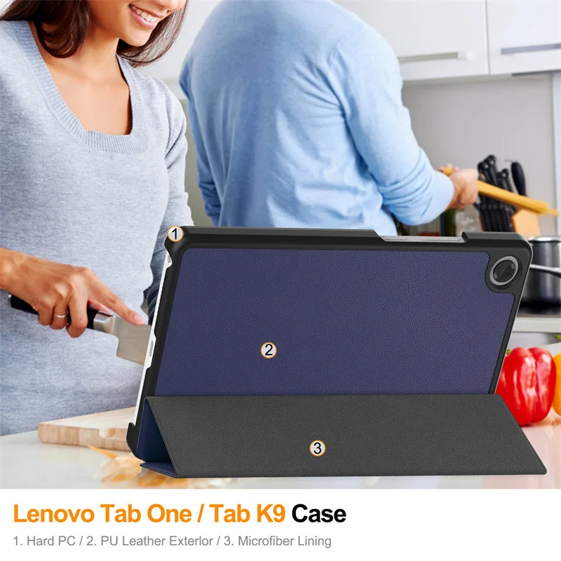 Enhanced Product Title:  
Universal 8.7-inch Tablet Smart Case with Auto Sleep & Folding Stand