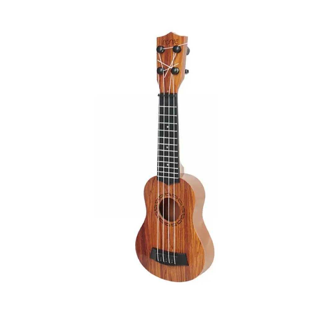 Children's Ukulele Soprano Beginner Ukulele Guitar Mahogany Wood Beginner 4 Peg Strings Delicate Neck Tuning Ukulel M9w2