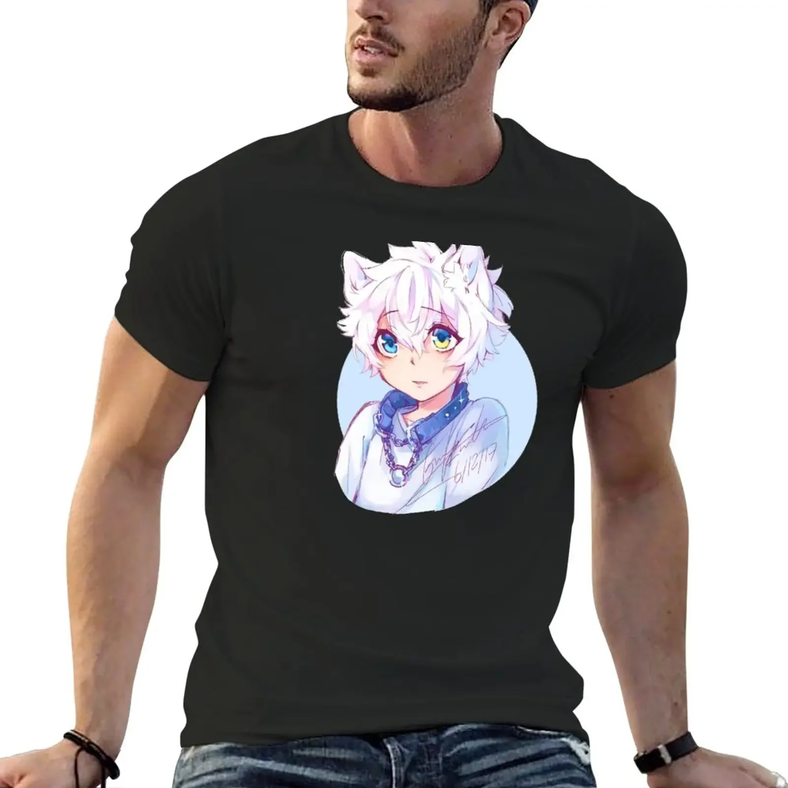 Pure Pup T-Shirt Top Ragazzi Bianchi Spazi Vuoti Vestiti Da Uomo