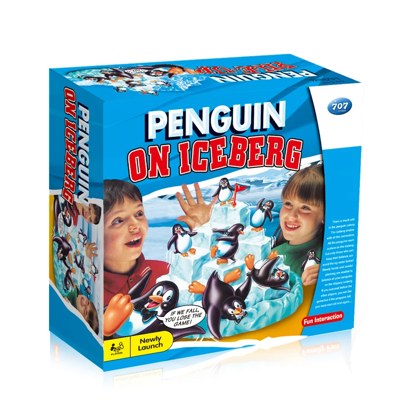 Child focus logical training parent-child interaction iceberg penguin balance game for sale 2