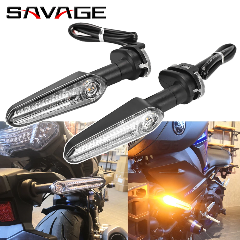 Светодиодный указатель поворота для мотоцикла YAMAHA MT07 MT09 MT10 MT125 MT25 YZF R15/R1/R6 TRACER XSR