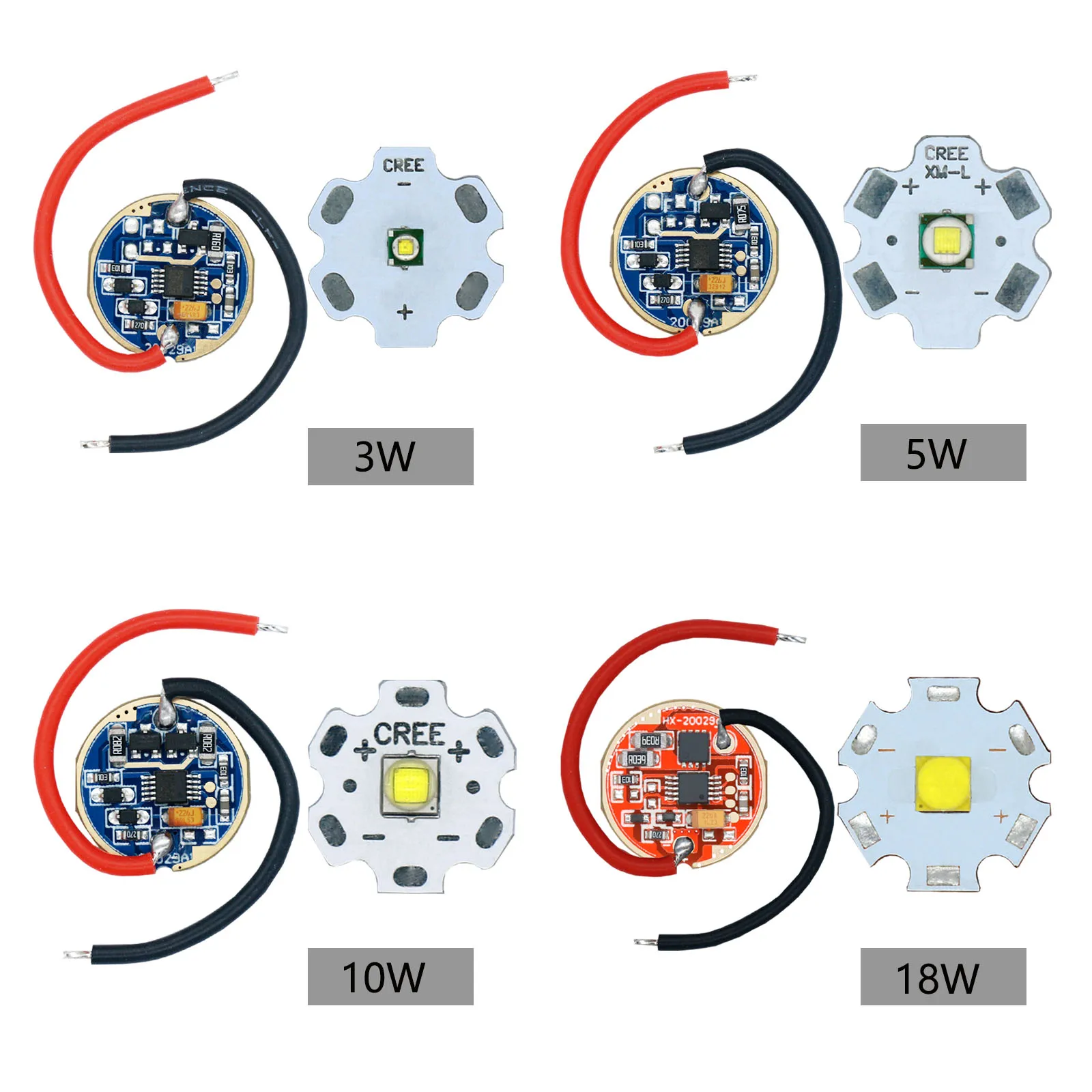 Linterna LED de alta potencia para bicicleta y coche, lámpara de cuentas  blancas frías de 3W, 5W, 10W, 18W, 3535, XPE, 5050, XML2, XHP50, T6, 3V,  6V, DIY - AliExpress