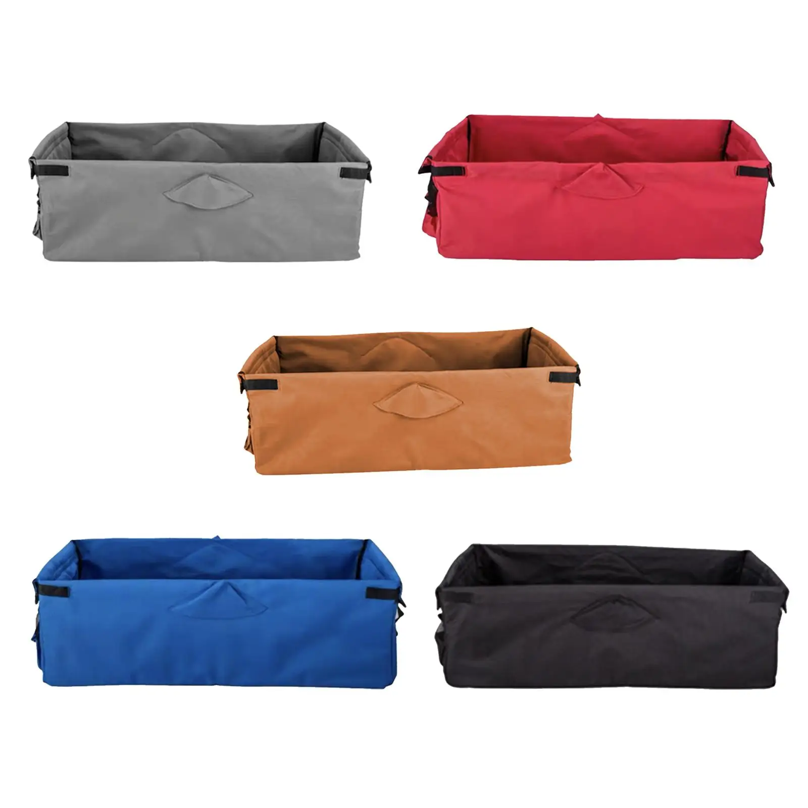 Collapsible Folding Cart Liner Oxford Cloth Garden Cart Hand Push Pull Basket Folding Wagon Liner Trolley Accessories