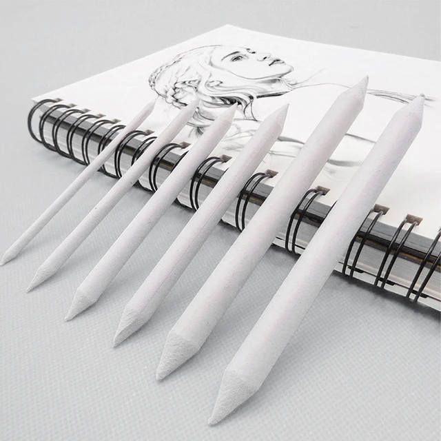 3pcs/set Blending Smudge Stump Stick Tortillon Sketch Art White Drawing  Charcoal Sketcking Tool Rice Paper