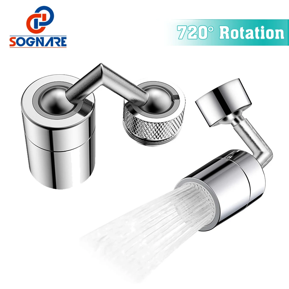 Aerator Sink Mixer Water Saving Touch Control Tap Head Swivel Tap Faucet Nozzle