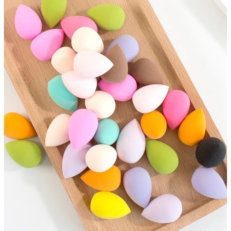 50pcs Mini Makeup Sponge Set With Random Colors And Shapes, Beauty Blender For Blending Foundation, Cream, And Powder 2