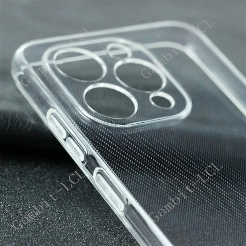 Shockproof Silicone TPU Anti-Falling Case - Original Back Cover