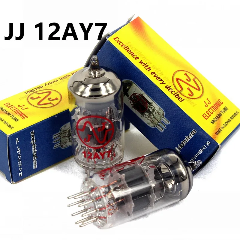 JJ 12AY7 Vacuum Tube Replace EL84 6N14Pn 6BQ5 6072 can replace the same model in Russia Factory Test And Match signal tube