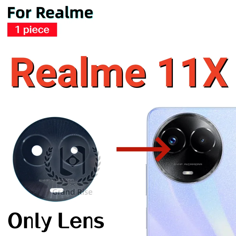Premium Rear Camera Glass Lens with Adhesive