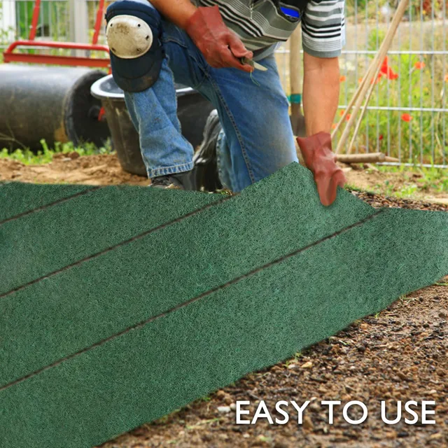 10Ft Biológiailag Lebontható Fűmag -Pad Kert Ökológiai Takaró Növény Termesztése Kiváló Minőségű Vetőmag Szőnyegen Gyep - Image 2