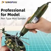 Pen Type Mini Sander Stroke Grinder Tool Machine Model Sander Groove Grinding Tools for DIY Model Moulds 110V-220V 18W 1