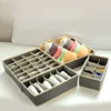 Multi-Use Drawer Storage Organizer for Underwear, Socks, Bras | Foldable Fabric Closet Box with Scarf & Tie Compartments 5