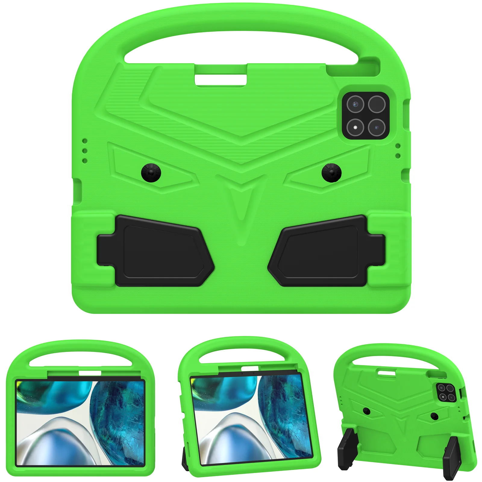 Durable EVA Kids Tablet Case with Handle and Stand
