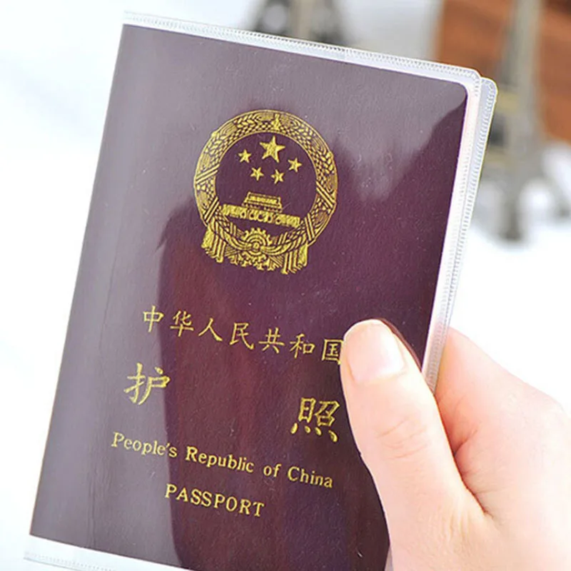 Silicone Transparent Waterproof Dirt ID Business Card Credit Card Bank Card Holders Card Holders Passport Cover Storage Bags