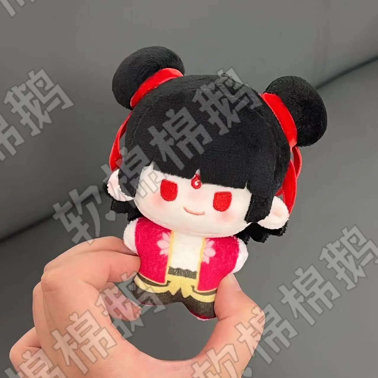 Ne Zha 2 Ao Bing Ao Guang Cosplay 10CM Anime Plush Stuffed Body Backpack Ornaments Pendant Keychain Christmas Gifts