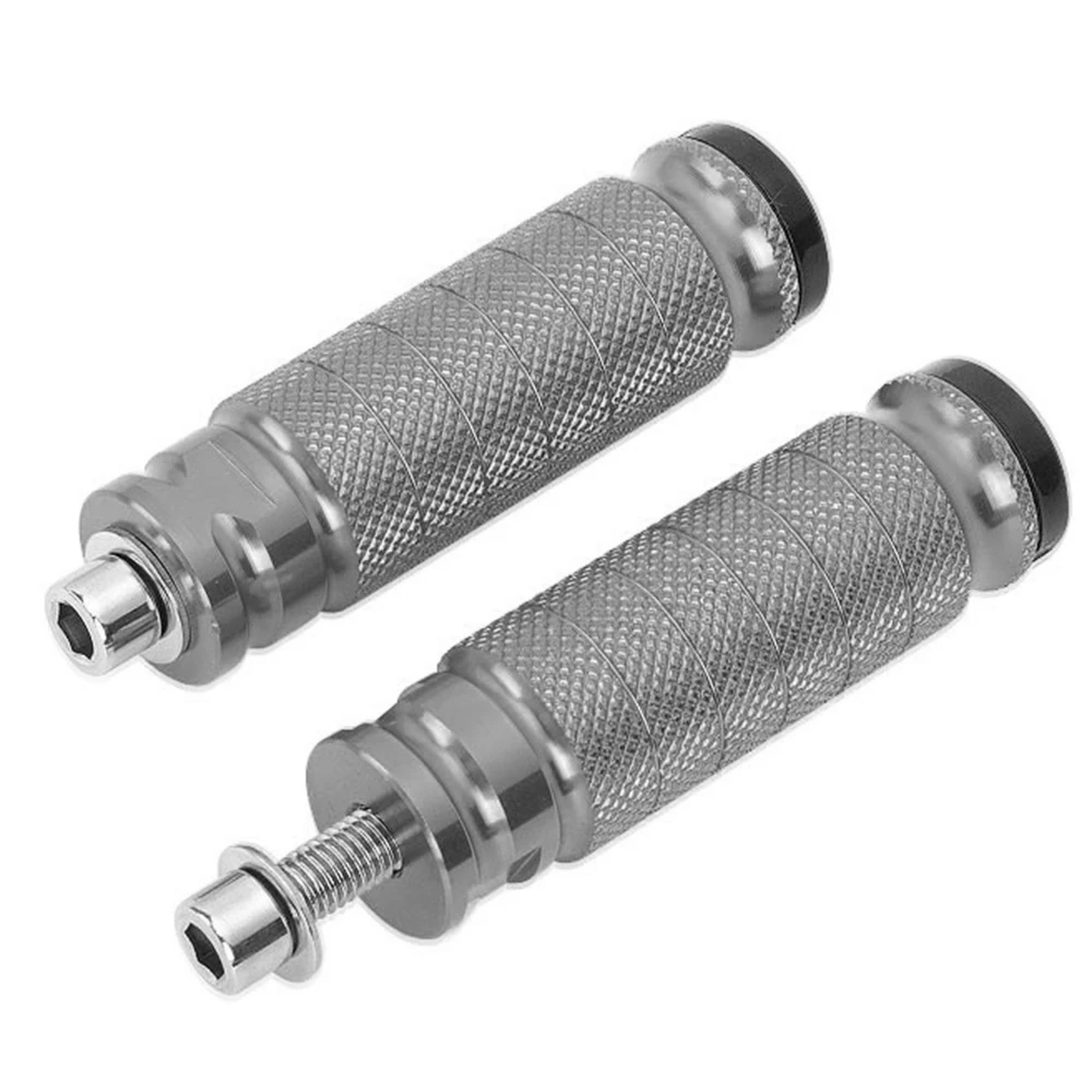 Universal CNC Motorrad Motorrad Fußrasten Hinten Set Ruht Racing Pegs Pedal Für BMW Honda Kawasaki Yamaha Suzuki – Detail 7