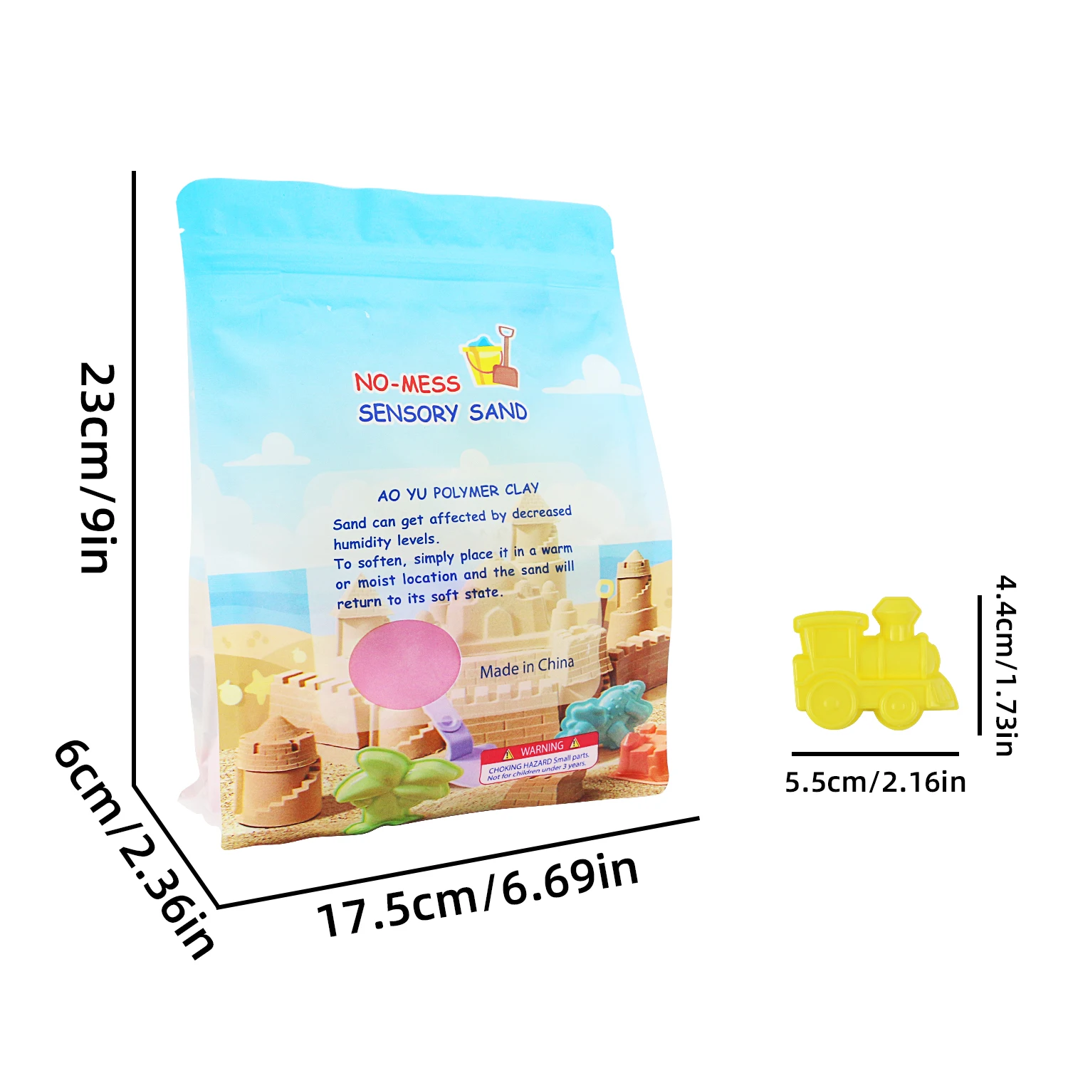 Children's toy amusement park oily space sand toy shaping power clay mud colored magic sand 6