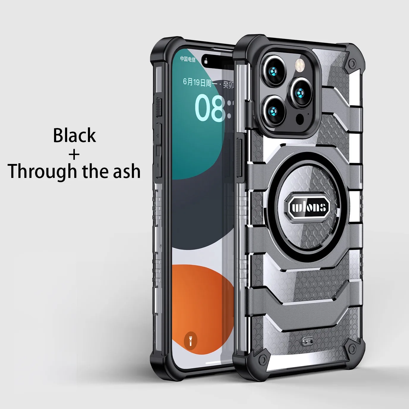 Magnetic Military-Grade Rugged Armor Magsafe Case: Enhanced Drop-Tested Protection Back Cover