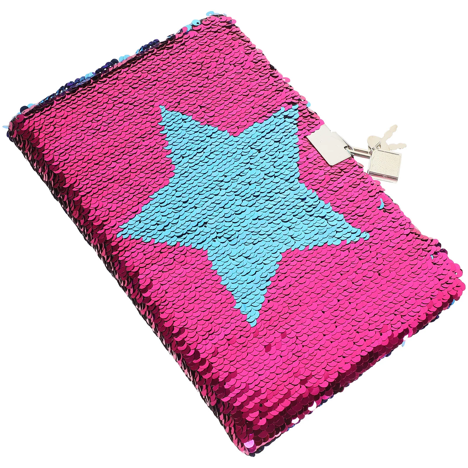 

Sequin Notebook Kids Notebooks Glitter Pads for Girls Adorable The Lovely Diary Cover Double Sided