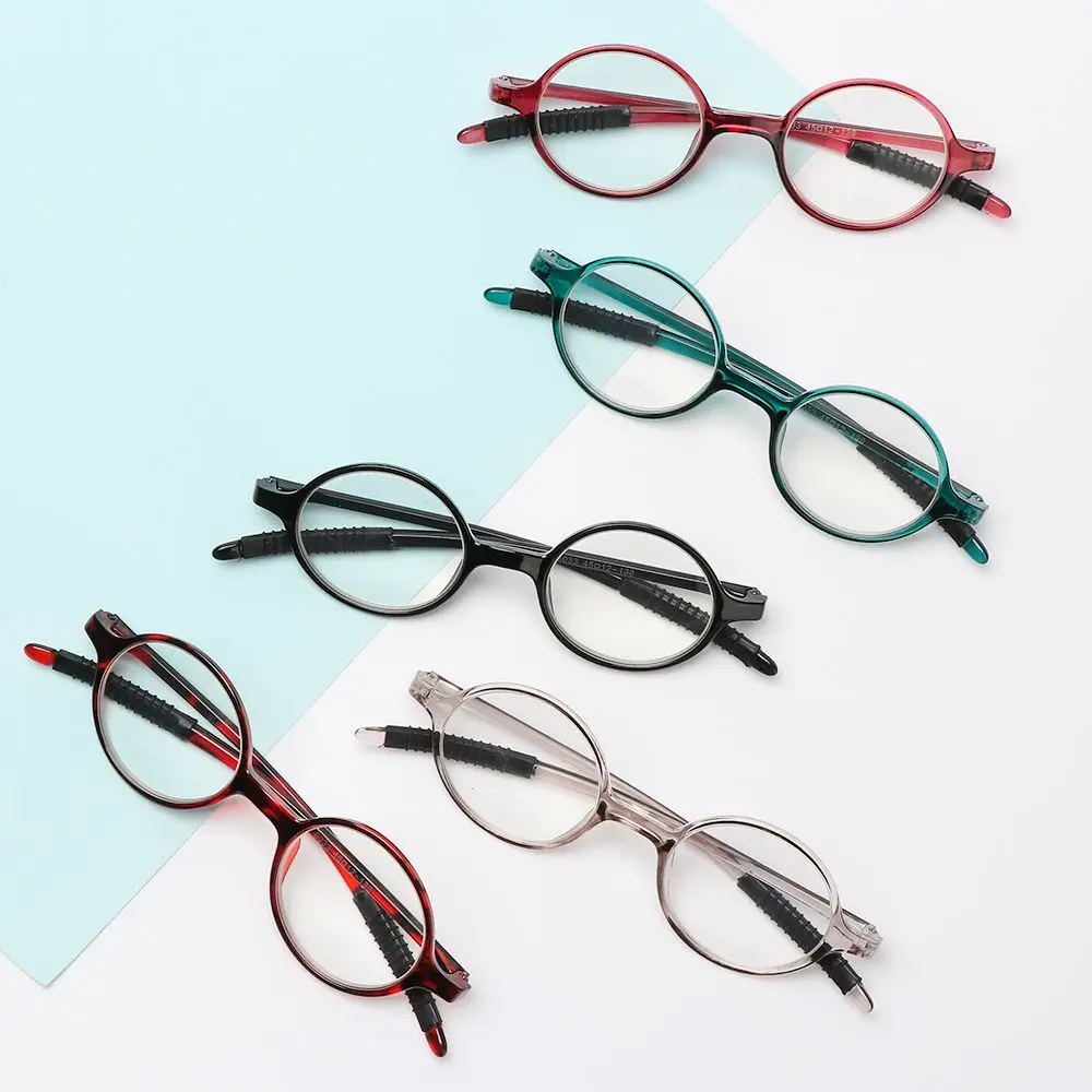 Women Men Reading Glasses Vintage Round Frame Presbyopia Eyeglasses Hyperopia Eyewear +1.0 +4.0