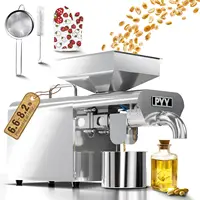 Oil Press Extractor Machine Cold & Hot Press Automatic Electric Oil Maker for Home Commercial 750W Seeds Nuts Oil Expeller 1